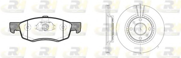 спирачен комплект, дискови спирачки