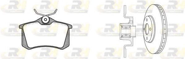 спирачен комплект, дискови спирачки