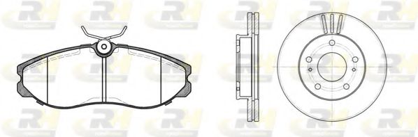 спирачен комплект, дискови спирачки