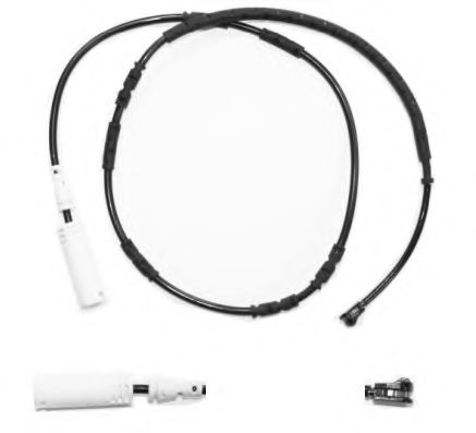 предупредителен контактен сензор, износване на накладките