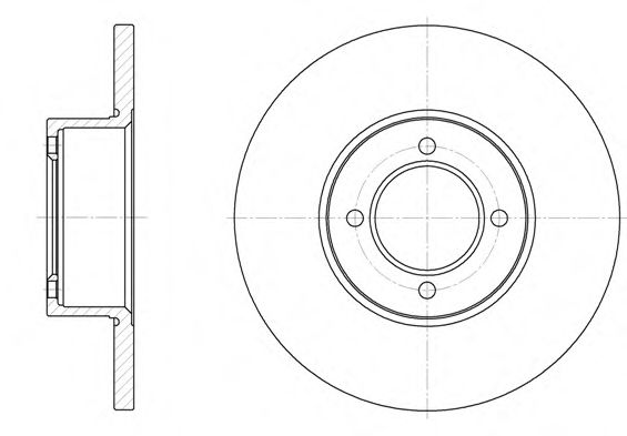 спирачен диск 6127.00