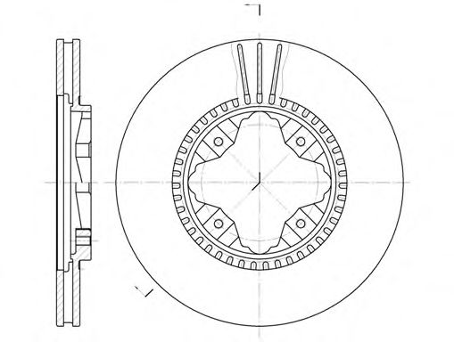 спирачен диск 6845.10