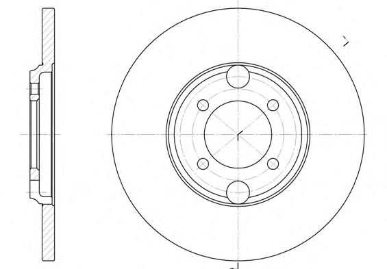 спирачен диск 6919.00