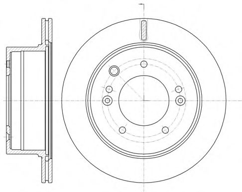 спирачен диск 6993.10