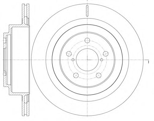 спирачен диск 61001.10