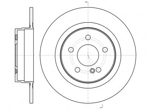 спирачен диск 61070.00