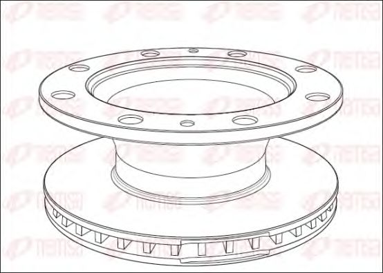 спирачен диск NCA1014.20