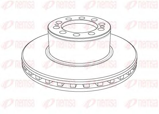 спирачен диск NCA1157.20