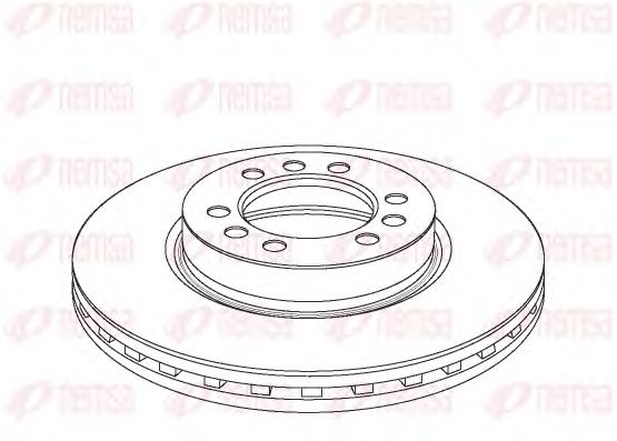 спирачен диск NCA1180.20