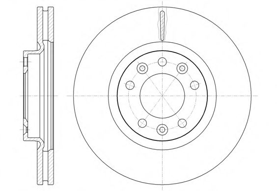 спирачен диск 61471.10