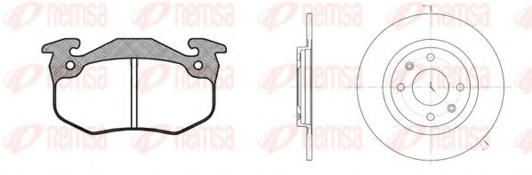 спирачен комплект, дискови спирачки