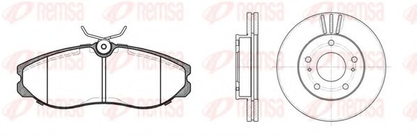 спирачен комплект, дискови спирачки