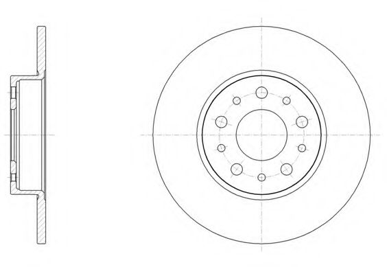 спирачен диск 61500.00