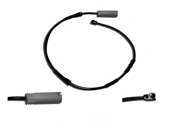 предупредителен контактен сензор, износване на накладките 001110