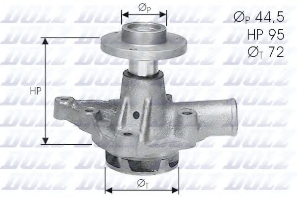 водна помпа A121