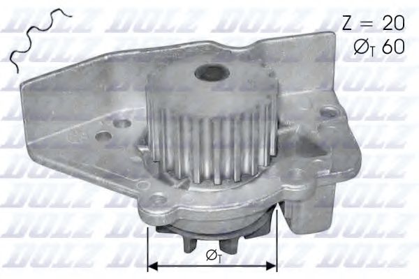 водна помпа N405