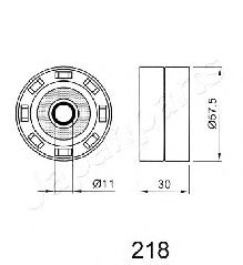 ремъчен обтегач, ангренаж BE-218