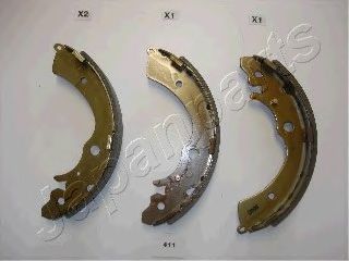 комплект спирачна челюст GF-411AF