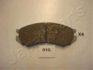 комплект спирачно феродо, дискови спирачки PA-010AF
