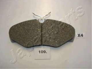 комплект спирачно феродо, дискови спирачки PA-109AF