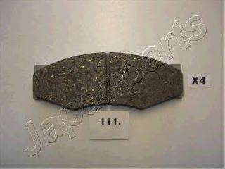 комплект спирачно феродо, дискови спирачки PA-111AF