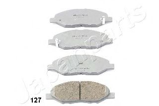 комплект спирачно феродо, дискови спирачки PA-127AF