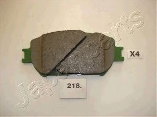 комплект спирачно феродо, дискови спирачки PA-218AF