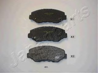комплект спирачно феродо, дискови спирачки