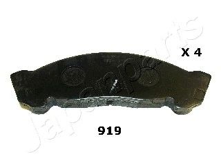 комплект спирачно феродо, дискови спирачки PA-919AF