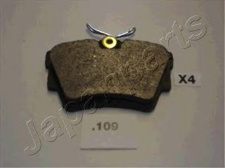 комплект спирачно феродо, дискови спирачки PP-109AF