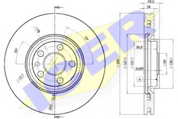 спирачен диск 78BD4678-2
