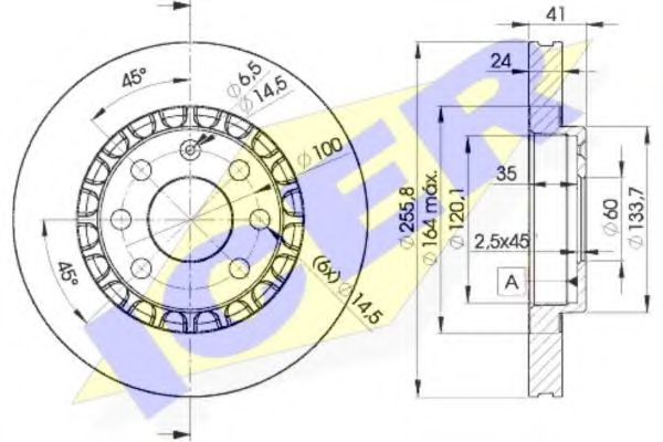 спирачен диск 78BD9042-2