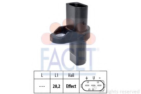 датчик, положение на разпределителния вал