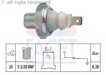 датчик за налягане на маслото