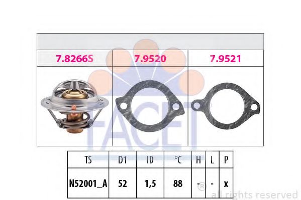 термостат, охладителна течност