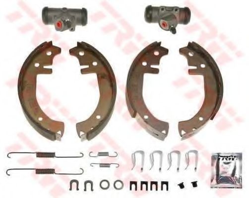 комплект спирачна челюст BK1007