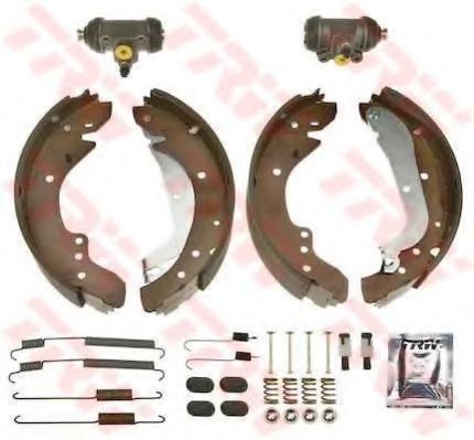 комплект спирачна челюст BK1027