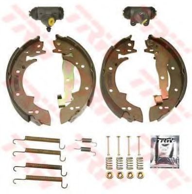 комплект спирачна челюст BK1033