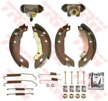 комплект спирачна челюст BK1036