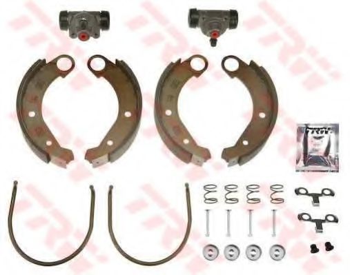 комплект спирачна челюст BK1102