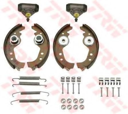 комплект спирачна челюст BK1403