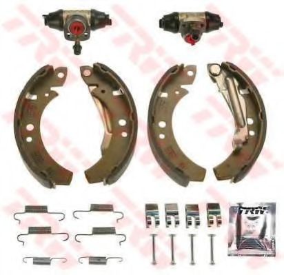 комплект спирачна челюст BK1504