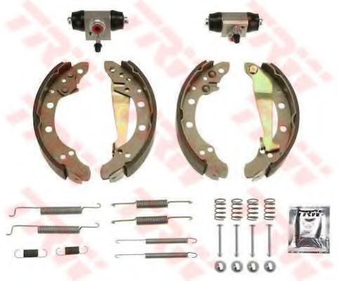 комплект спирачна челюст BK1510