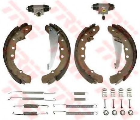 комплект спирачна челюст BK1513