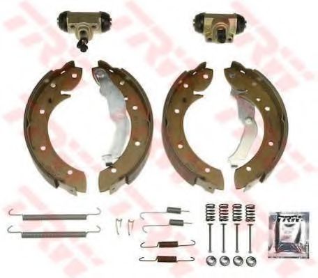 комплект спирачна челюст BK1553