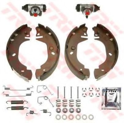 комплект спирачна челюст BK1665