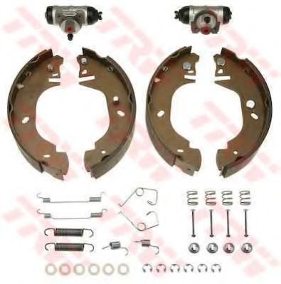 комплект спирачна челюст BK1681