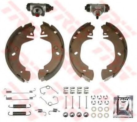 комплект спирачна челюст BK1682