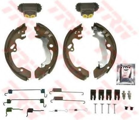 комплект спирачна челюст BK1695