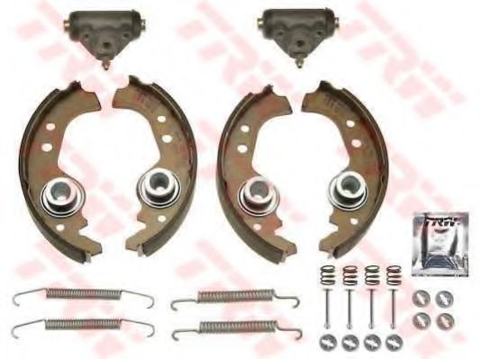 комплект спирачна челюст BK1721